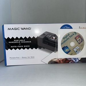 Magic Wand portable handheld scanner.